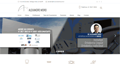Desktop Screenshot of moroortodontia.com.br